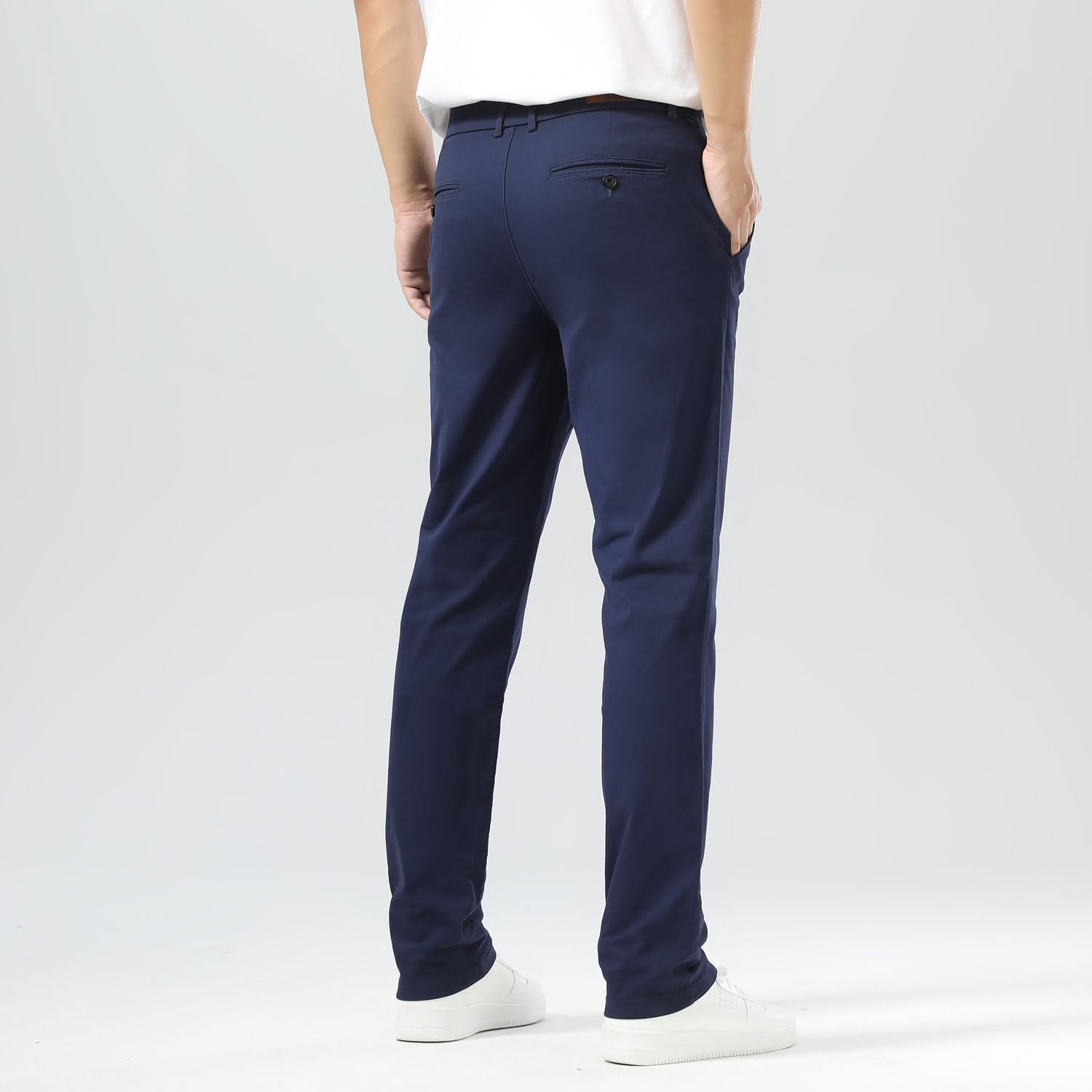 Men’S Slim Fit Khaki Pants Men’S Tapered Chino Pants